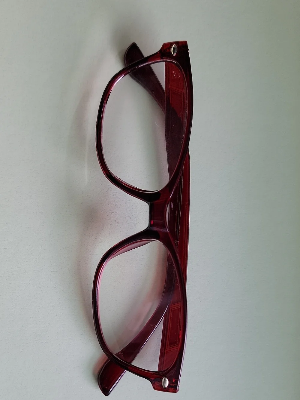 Burgundy Reading Glasses